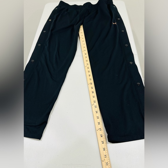 Vintage Puma Women’s Dry Cell Tear Away Black Snap Button Track‎ Pants Size L - Picture 4 of 11